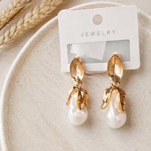pearl-leaf-drop-earrings