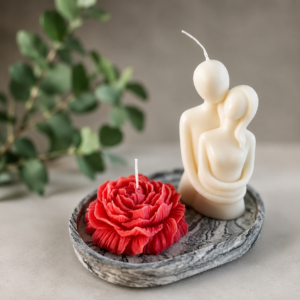 couple-candle-floral-candle-gift-set