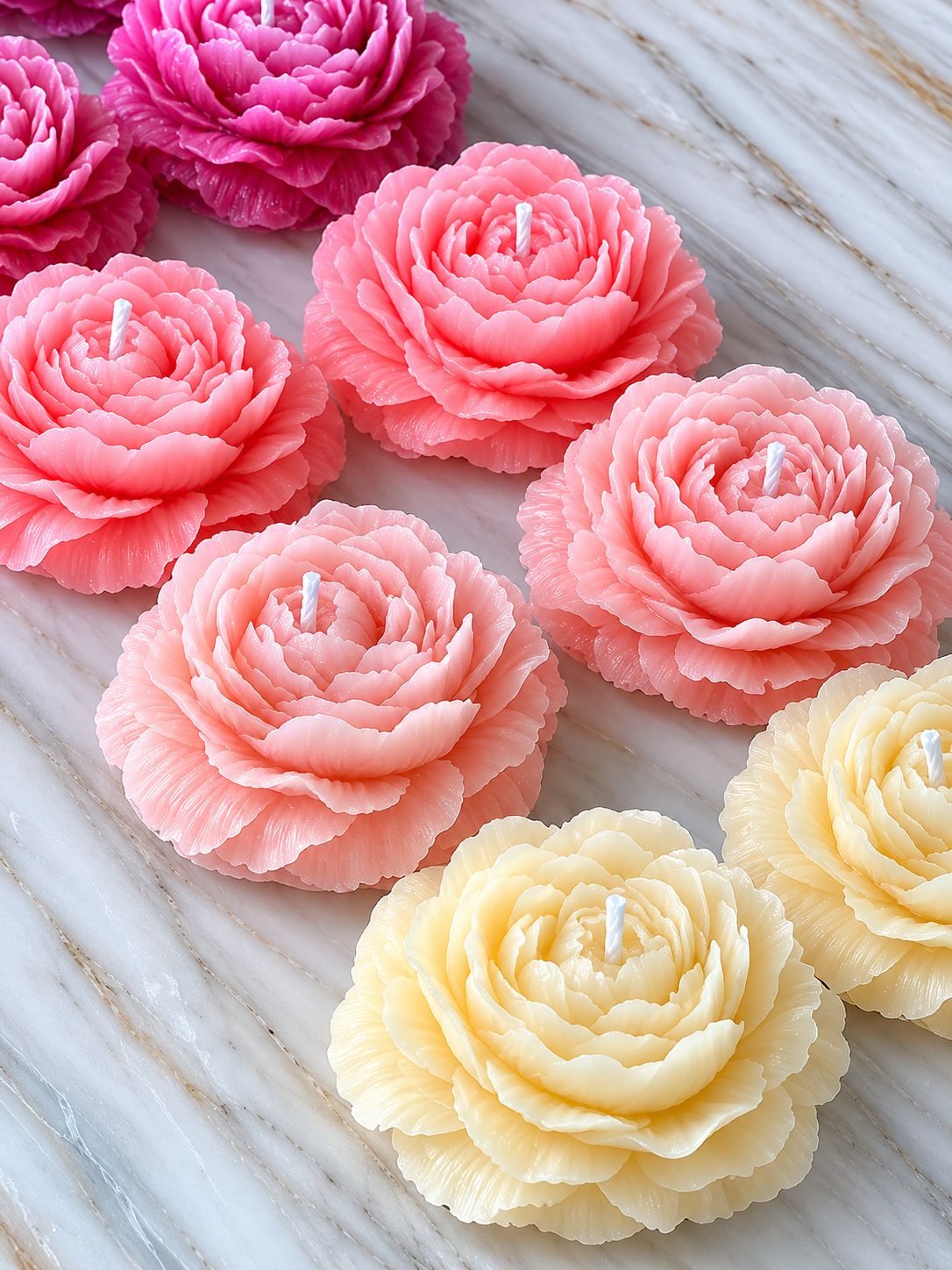 Blooming Rose Candle Collection - Image 2