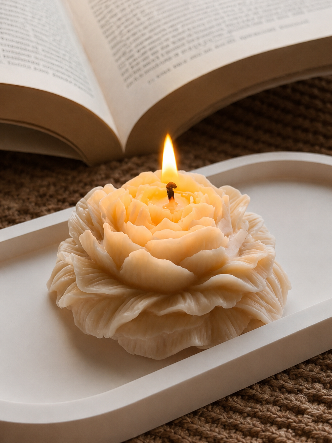 Blooming Rose Candle Collection