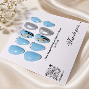 sky-blue-floral-press-on-nails-customize