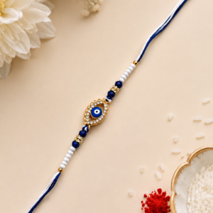 Elegant Evil Eye Rakhi – A Symbol of Love & Protection